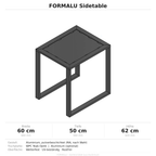 FORMALU Sidetable